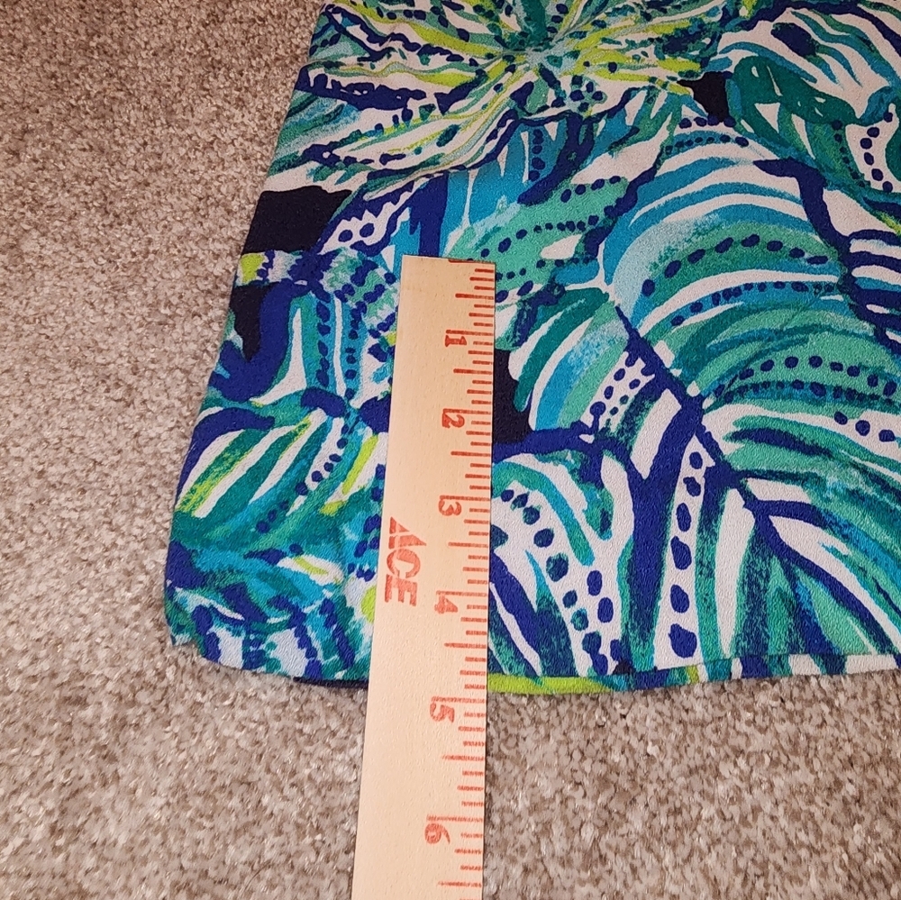 Lilly Pulitzer's Islamorada Beach Palazzo Pants size‎ small, blue, green & white - Picture 7 of 12